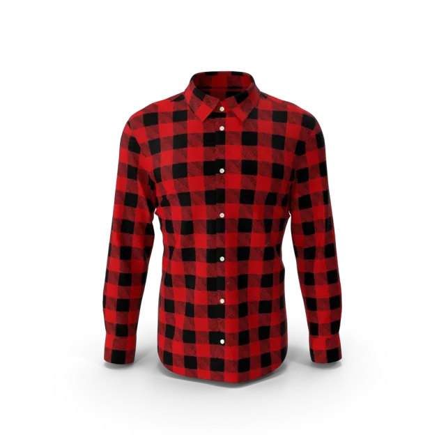 Man Plaid Shirt