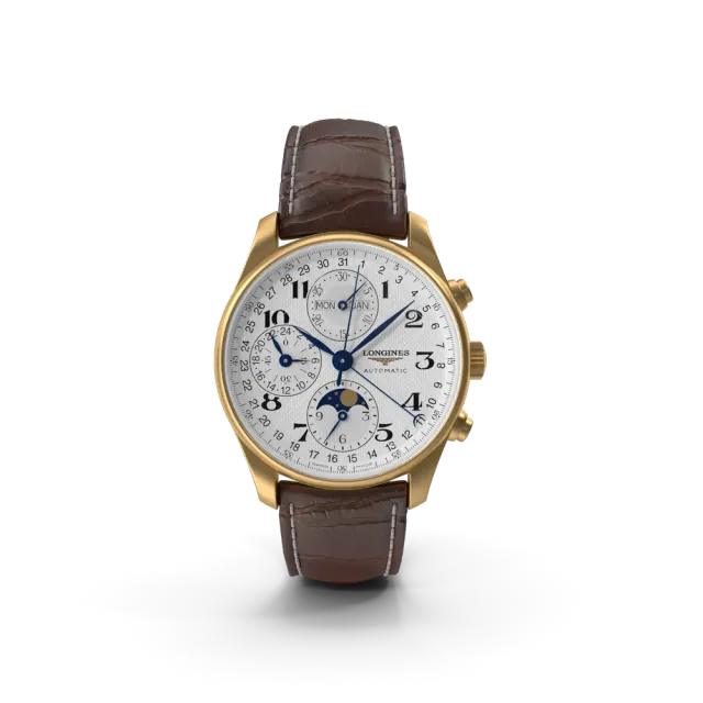 Brown Leather Belt Watch
